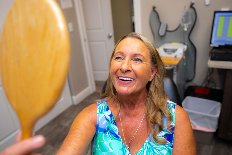 donna after smile transformation with dr titov